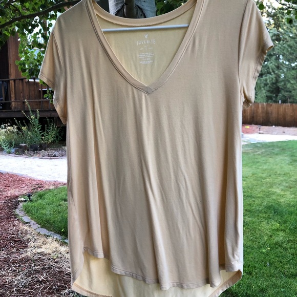 American Eagle Outfitters Tops - Yellow American Eagle Top American Eagle Outfitters Tops - Yellow American Eagle Top